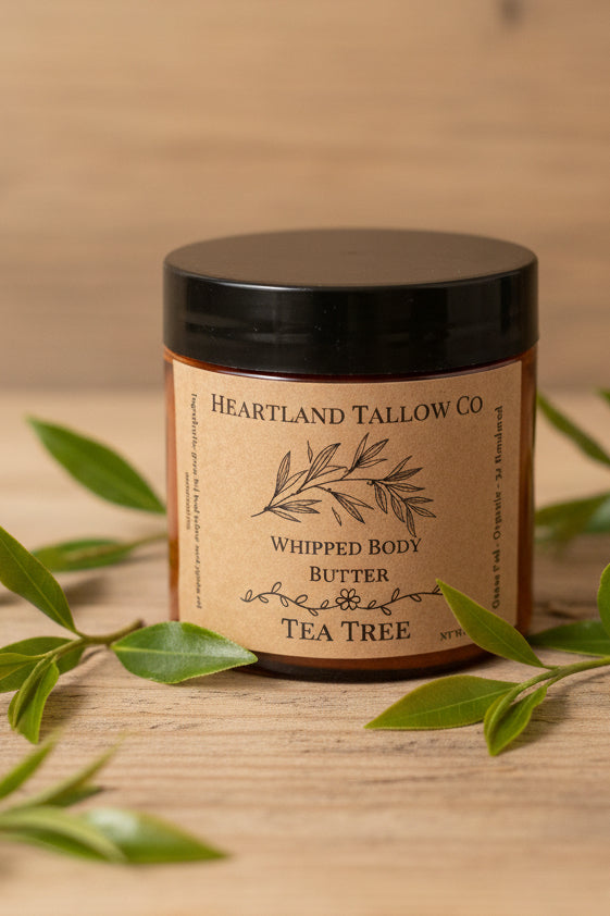 Tea Tree Whipped Body Butter - 4oz