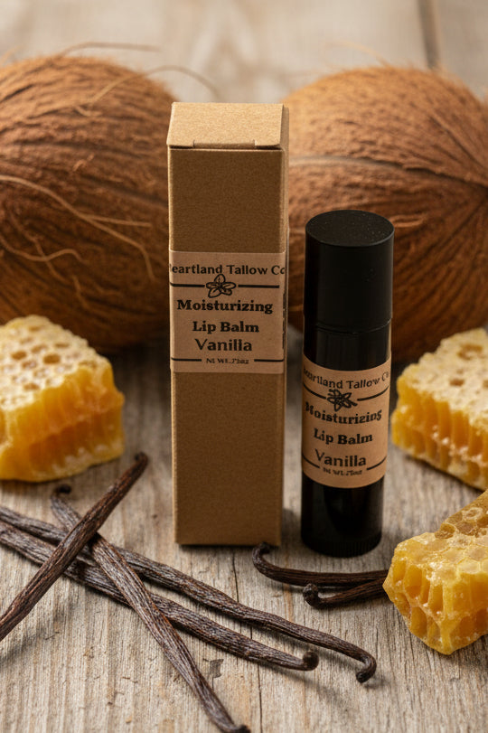 Vanilla Moisturizing Lip Balm - .75 oz