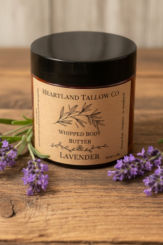 Lavender Whipped Body Butter - 4 oz