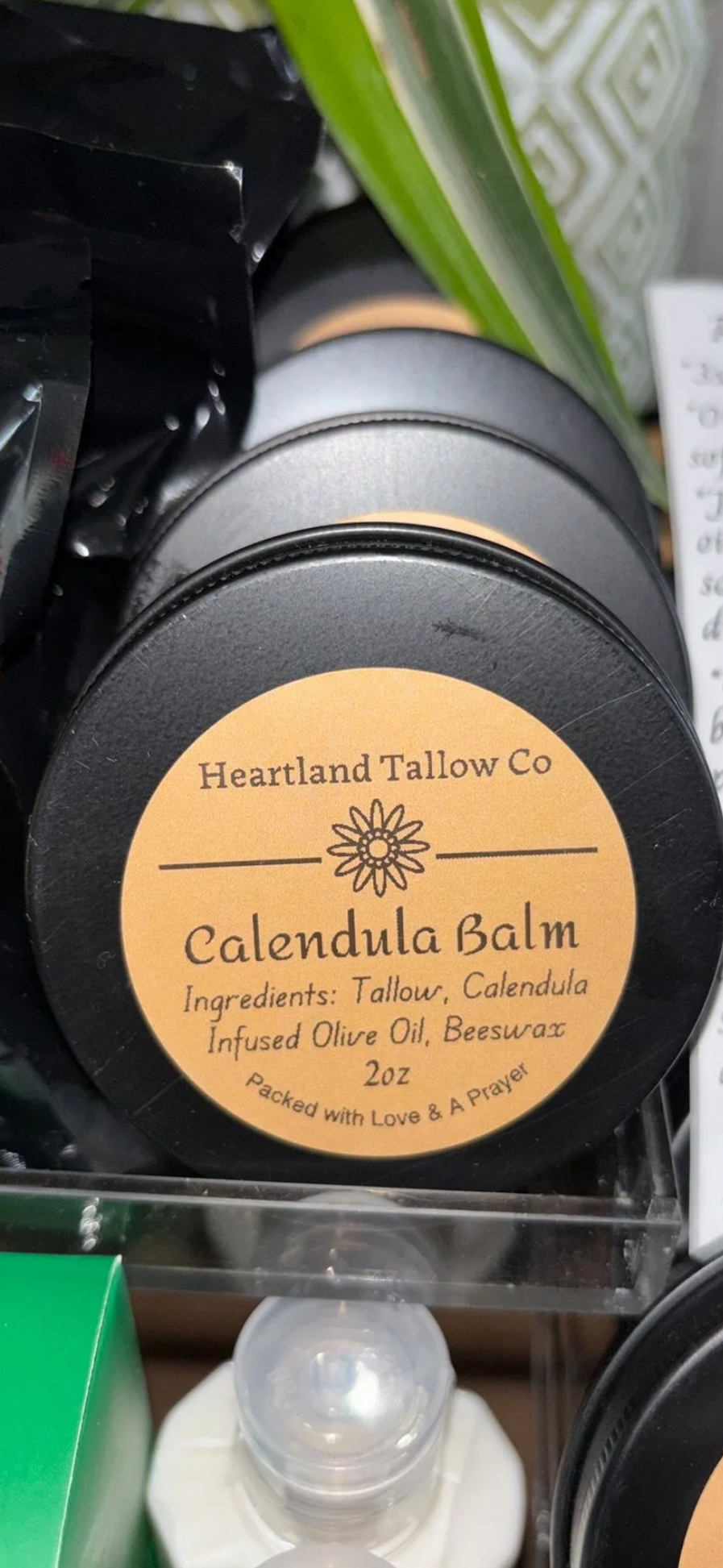 Soothing Calendula Tallow Balm - 2oz