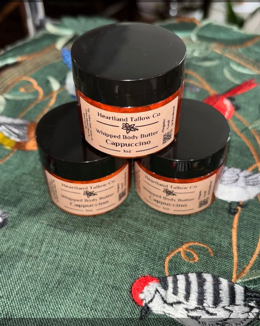 Cappuccino Tallow Whipped Body Butter 1oz