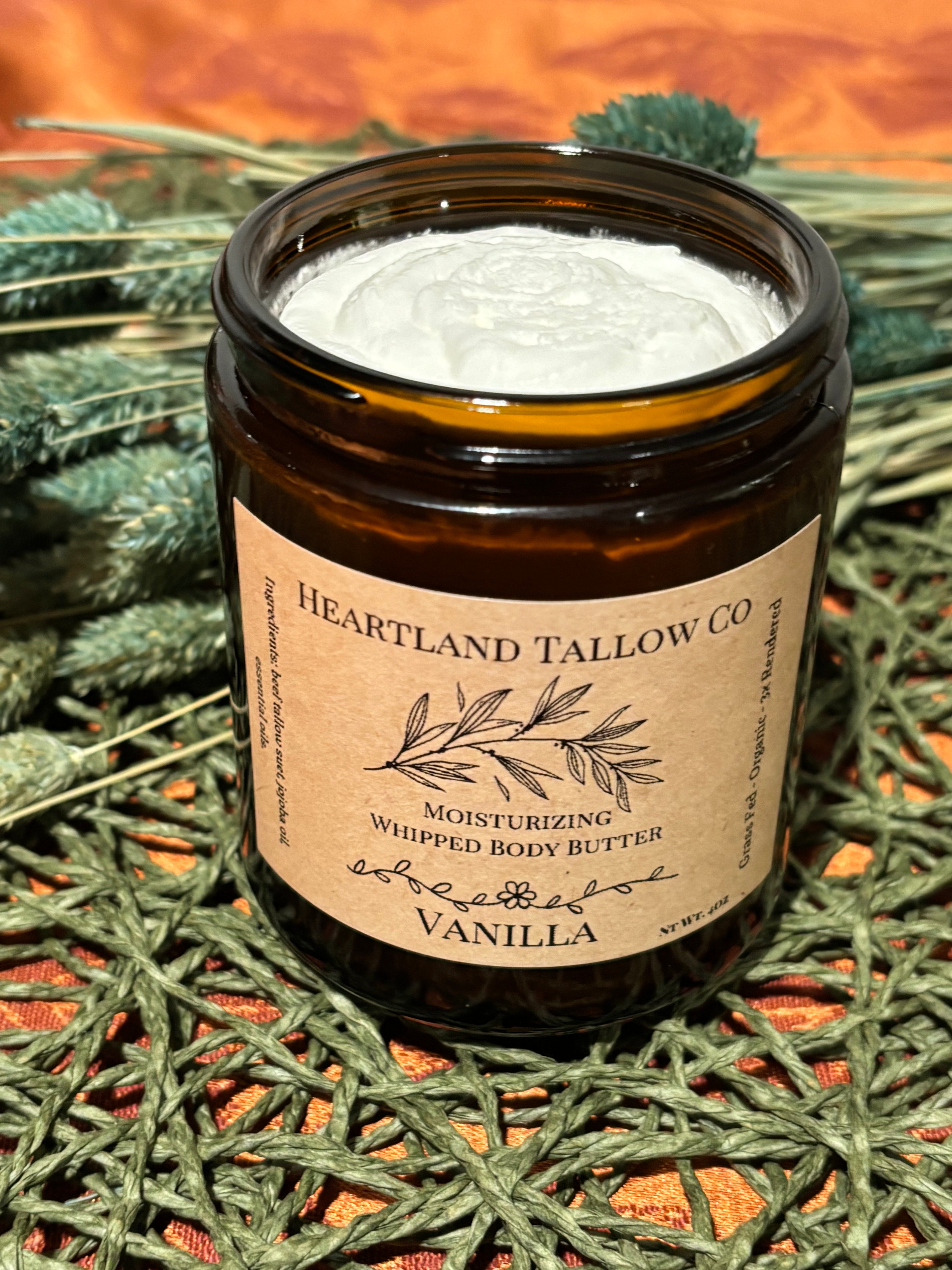 Vanilla Moisturizing Whipped Full Body Butter 5oz