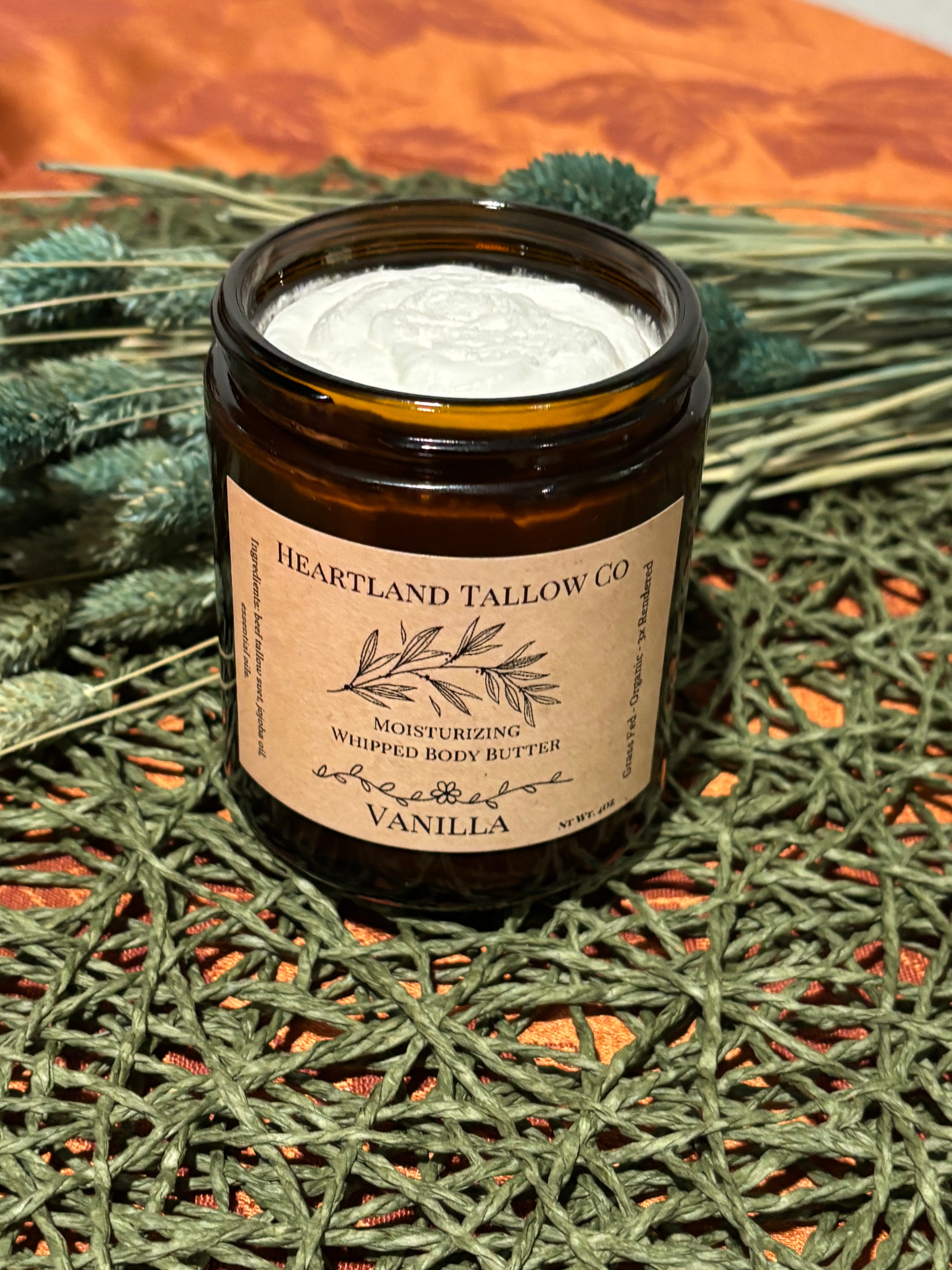 Vanilla Moisturizing Whipped Full Body Butter 5oz