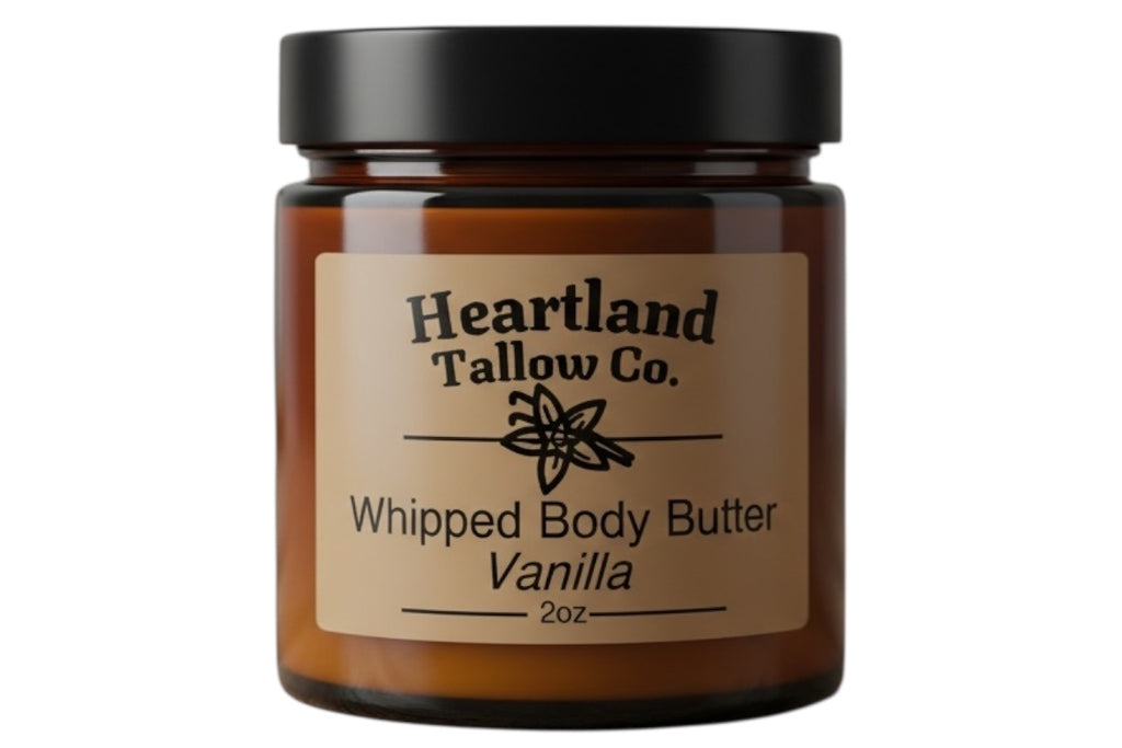 Moisturizing Vanilla Whipped Full Body Butter 2oz